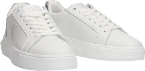 Calvin Klein Casual Sneakers voor Dagelijks Gebruik White Dames