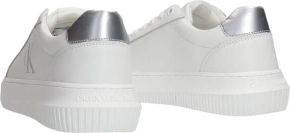 Calvin Klein Casual Sneakers voor Dagelijks Gebruik White Dames