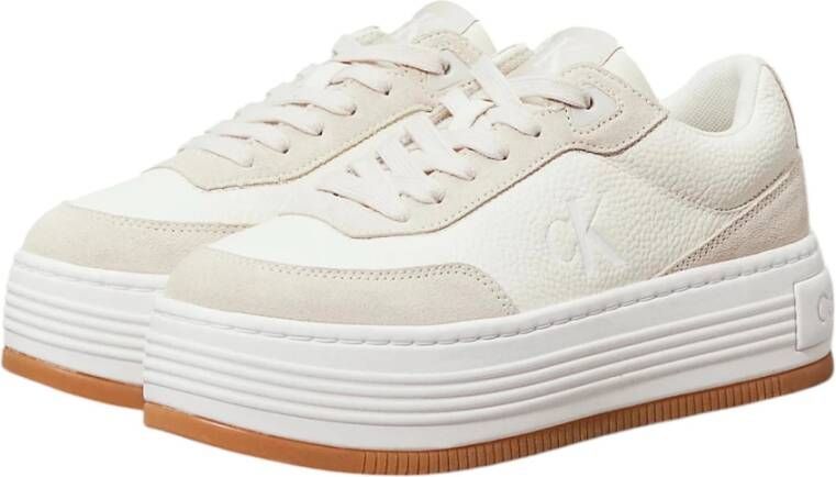 Calvin Klein Casual Sneakers voor dagelijks gebruik White Dames