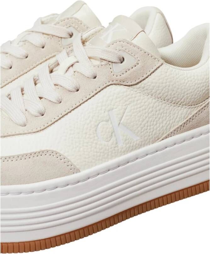 Calvin Klein Casual Sneakers voor dagelijks gebruik White Dames