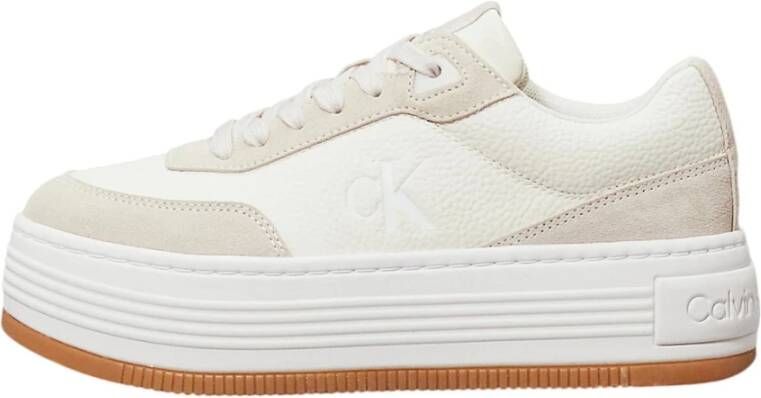 Calvin Klein Casual Sneakers voor dagelijks gebruik White Dames