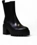 Calvin Klein Chunky Heeled Chelsea Laarzen Black Dames - Thumbnail 2