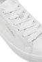 Calvin Klein Dames Lace-Up Sneakers White Dames - Thumbnail 4