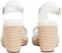 Calvin Klein Dames Sleehak Sandalen White Dames - Thumbnail 3