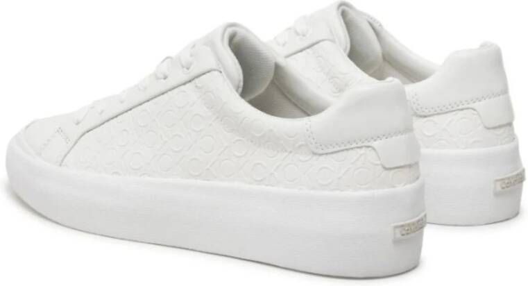 Calvin Klein Damesvetersneakers White Dames