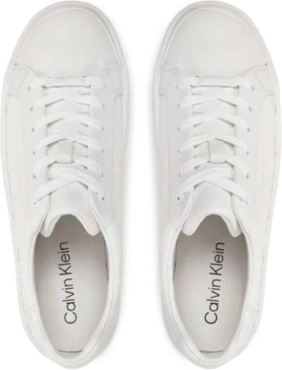 Calvin Klein Damesvetersneakers White Dames