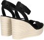 Calvin Klein Sleehaksandaaltjes WEDGE SANDAL SU MG BTW zomerschoen sandaal keilhak met klittenbandjes - Thumbnail 4