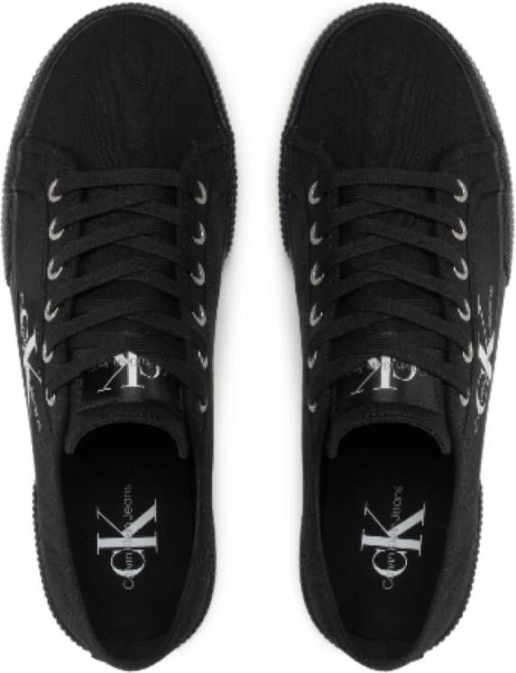 Calvin Klein Essential Zwarte Sneakers Black Heren