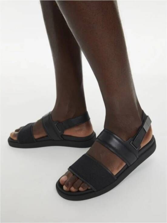 Calvin Klein Flat Sandals Zwart Heren