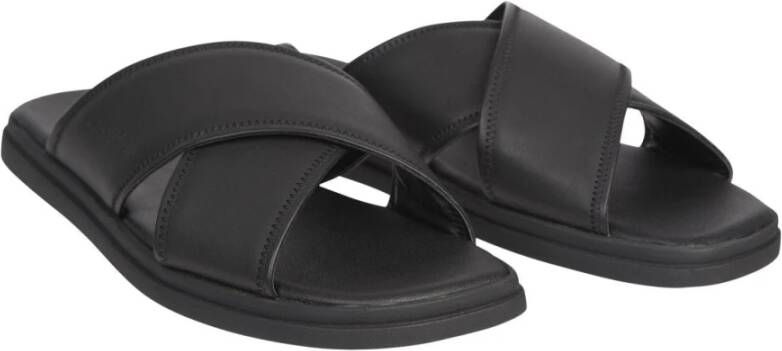 Calvin Klein Flat Sandals Zwart Heren