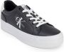 Calvin Klein Flatform Laceup Sneakers Herfst Winter Collectie Black Dames - Thumbnail 9