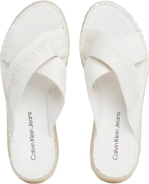 Calvin Klein Flip Flops Beige Dames