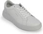 Calvin Klein Grijze leren sneaker herfst winter collectie Gray Heren - Thumbnail 2