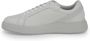 Calvin Klein Grijze leren sneaker herfst winter collectie Gray Heren - Thumbnail 3