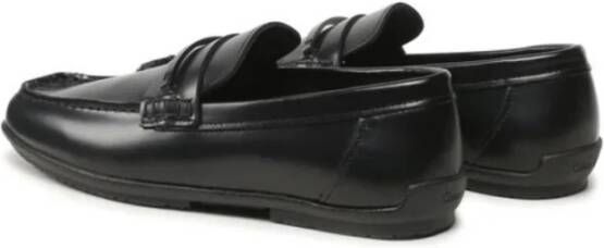 Calvin Klein Heren Driver Mocassin met Plaque Black Heren