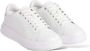 Calvin Klein Heren Lage Top Leren Sneakers White Heren - Thumbnail 3