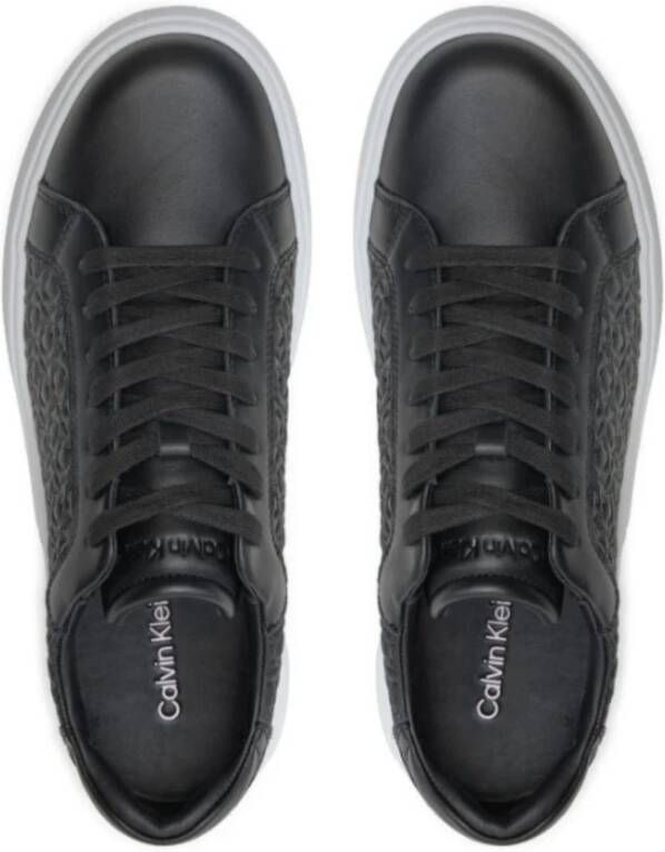 Calvin Klein Heren Lage Top Veterschoenen Black Heren