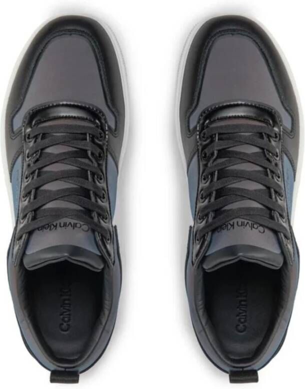 Calvin Klein Heren Low Top Lace Up Sneakers Blue Heren