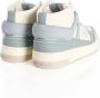 Calvin Klein Hoge leren sneakers Wit Green Dames - Thumbnail 3