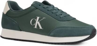 Calvin Klein Iconische Retro Runner Schoenen Collectie Green Heren