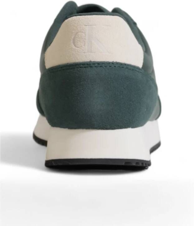 Calvin Klein Iconische Retro Runner Schoenen Collectie Green Heren