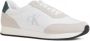 Calvin Klein Iconische Retro Runner Schoenen Collectie White Heren - Thumbnail 3