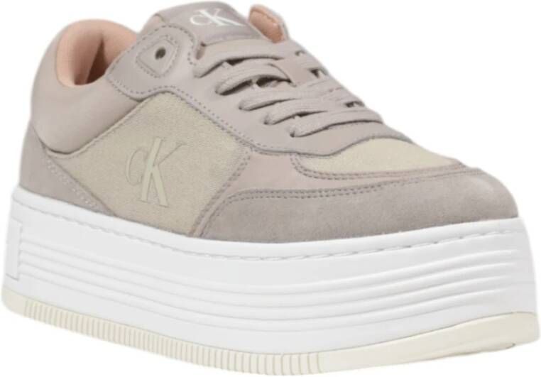 Calvin Klein Jeans Beige Casual Schoenen voor Vrouwen Beige Dames