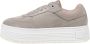 Calvin Klein Plateausneakers BOLD FLATF LOW MIX MG MEDIA veterschoenen vrijetijdsschoen lage schoen met zijlogo - Thumbnail 17