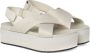 Calvin Klein Jeans Plateau Sandalen Lente Zomer Collectie Beige Dames - Thumbnail 8