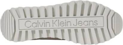 Calvin Klein Jeans Beige Polyester Sneaker Dames Collectie Beige Dames