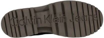 Calvin Klein Jeans Bruine Suède Winterlaarzen Brown Heren