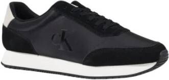 Calvin Klein Jeans Casual Suede Sneakers Collectie Black Heren