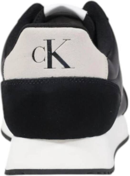 Calvin Klein Jeans Casual Suede Sneakers Collectie Black Heren