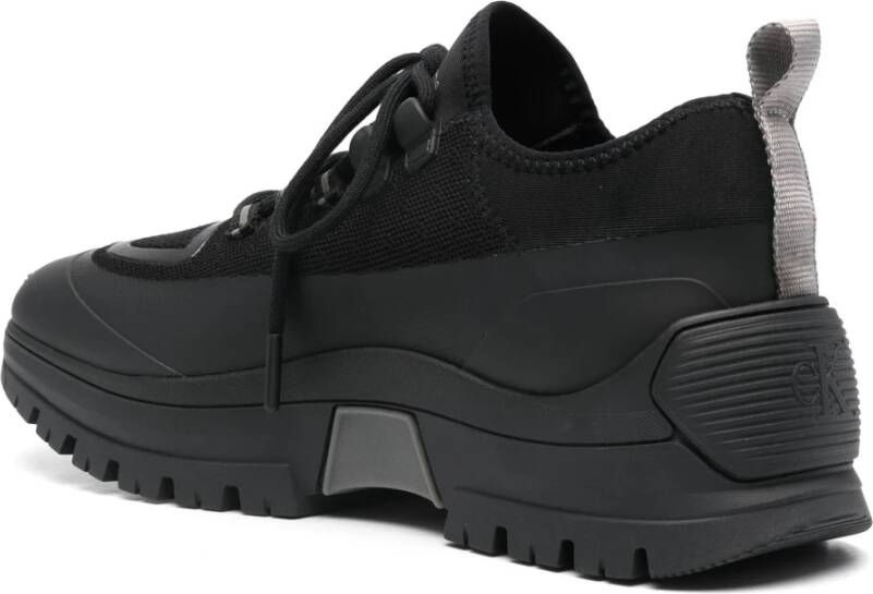 Calvin Klein Jeans Casual Veterschoenen in Zwart Black Heren