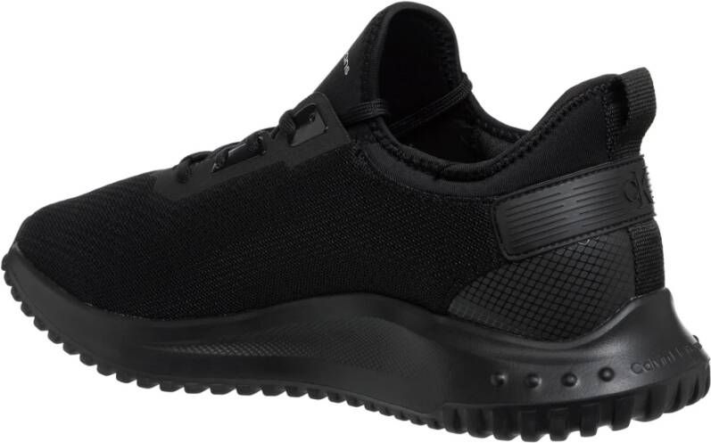 Calvin Klein Jeans Eenvoudige Eva Runner Sneakers Black Heren