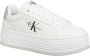 Calvin Klein Plateausneakers BOLD PLATF LOW LACE LTH ML MTL met zijlogo vrijetijdsschoen halve schoen veterschoen - Thumbnail 5