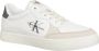 Calvin Klein Jeans Witte Heren Logo Sneakers Multicolor Heren - Thumbnail 9