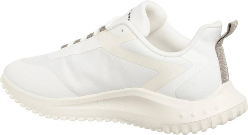 Calvin Klein Jeans Effen Vetersneakers White Heren