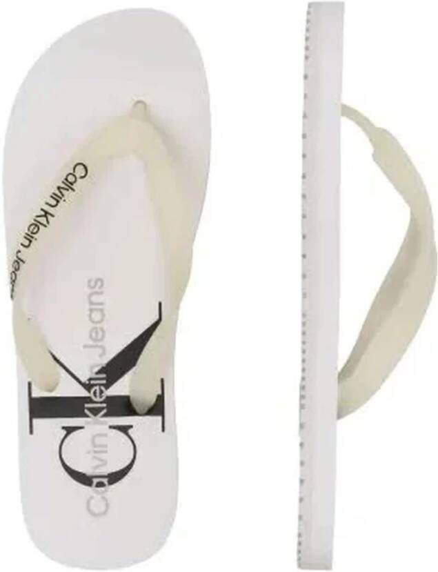 Calvin Klein Jeans Flip Flops White Heren