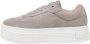 Calvin Klein Plateausneakers BOLD FLATF LOW MIX MG MEDIA veterschoenen vrijetijdsschoen lage schoen met zijlogo - Thumbnail 12