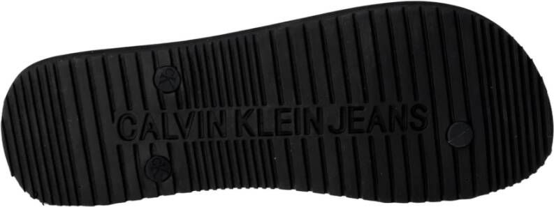 Calvin Klein Jeans Heren Strand Sandalen Lente Zomer Collectie Black Heren