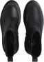 Calvin Klein Jeans Lage Flatform Zwarte Regenlaarzen Black Dames - Thumbnail 5