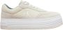 Calvin Klein Jeans Lage Sneakers Beige Dames - Thumbnail 3