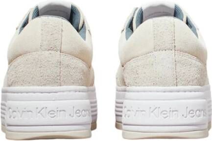 Calvin Klein Jeans Lage Sneakers Beige Dames