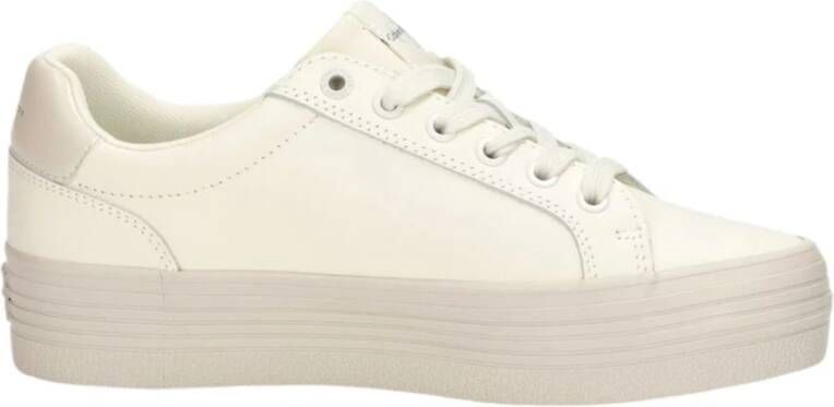 Calvin Klein Jeans Lage Sneakers Beige Dames