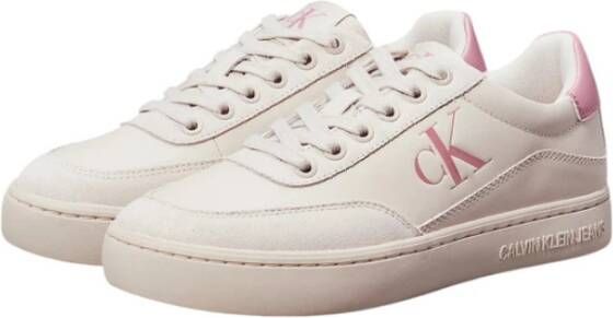 Calvin Klein Jeans Lage Sneakers White Dames