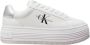 Calvin Klein Plateausneakers BOLD PLATF LOW LACE LTH ML MTL met zijlogo vrijetijdsschoen lage schoen veterschoen - Thumbnail 21