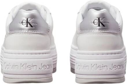 Calvin Klein Jeans Lage Sneakers White Dames