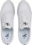 Calvin Klein Sneakers EVA RUNNER MONOLOGO met witte loopzool vrijetijdsschoen halfhoge schoen veterschoen - Thumbnail 8