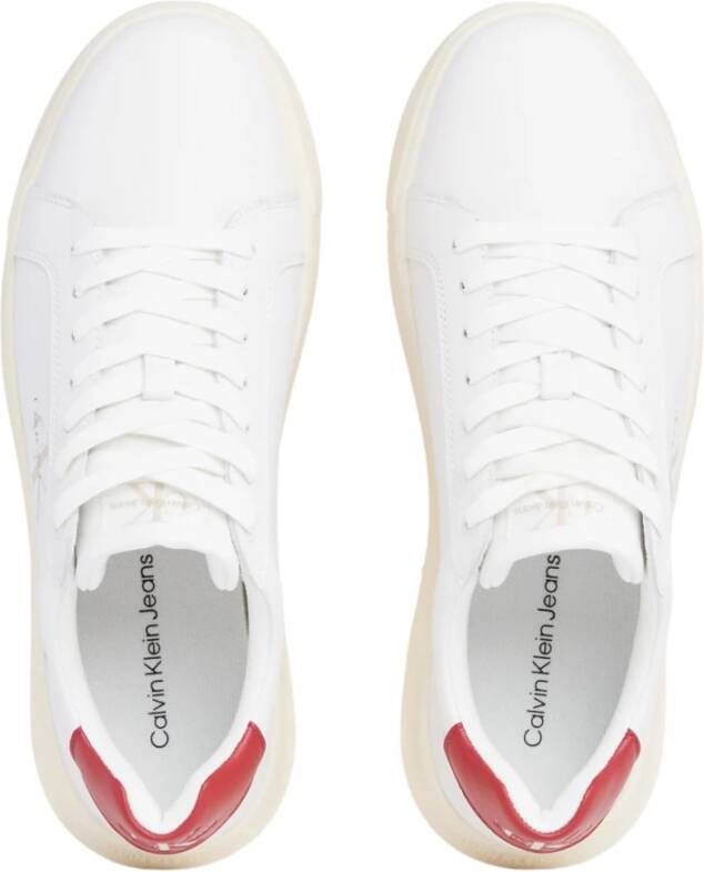 Calvin Klein Jeans Lage Sneakers White Heren